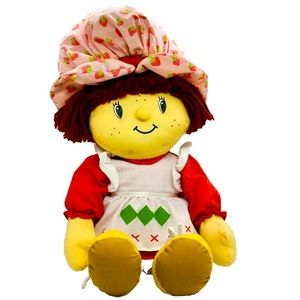 Vtg Strawberry Shortcake Cloth Doll 2002 Those Characters Plush Stuffed Toy 19in